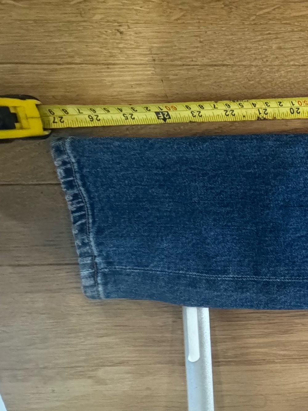 Citizens Of Humanity Dark Blue Straight-Leg Jeans - Picture 4 of 5
